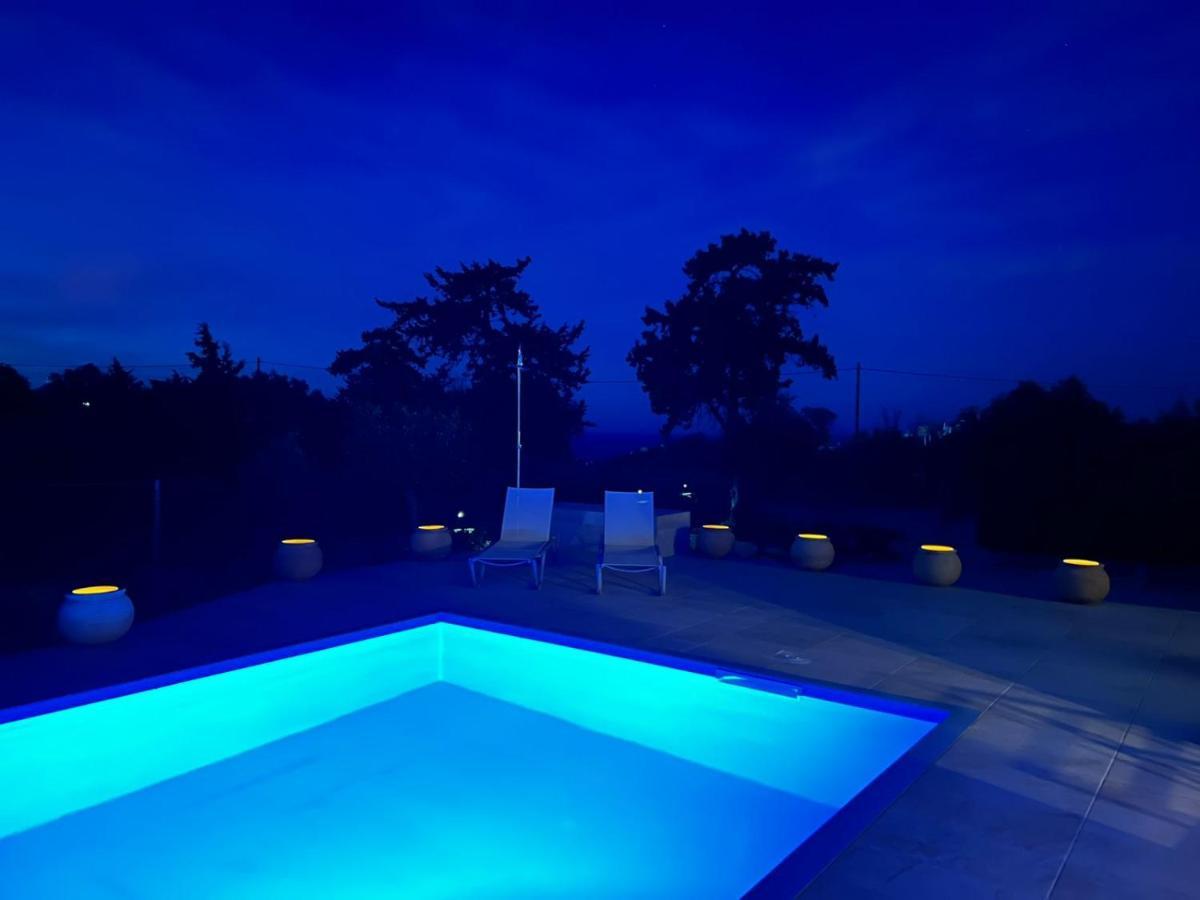 Villa Lp Kokkino Chorio Exteriör bild