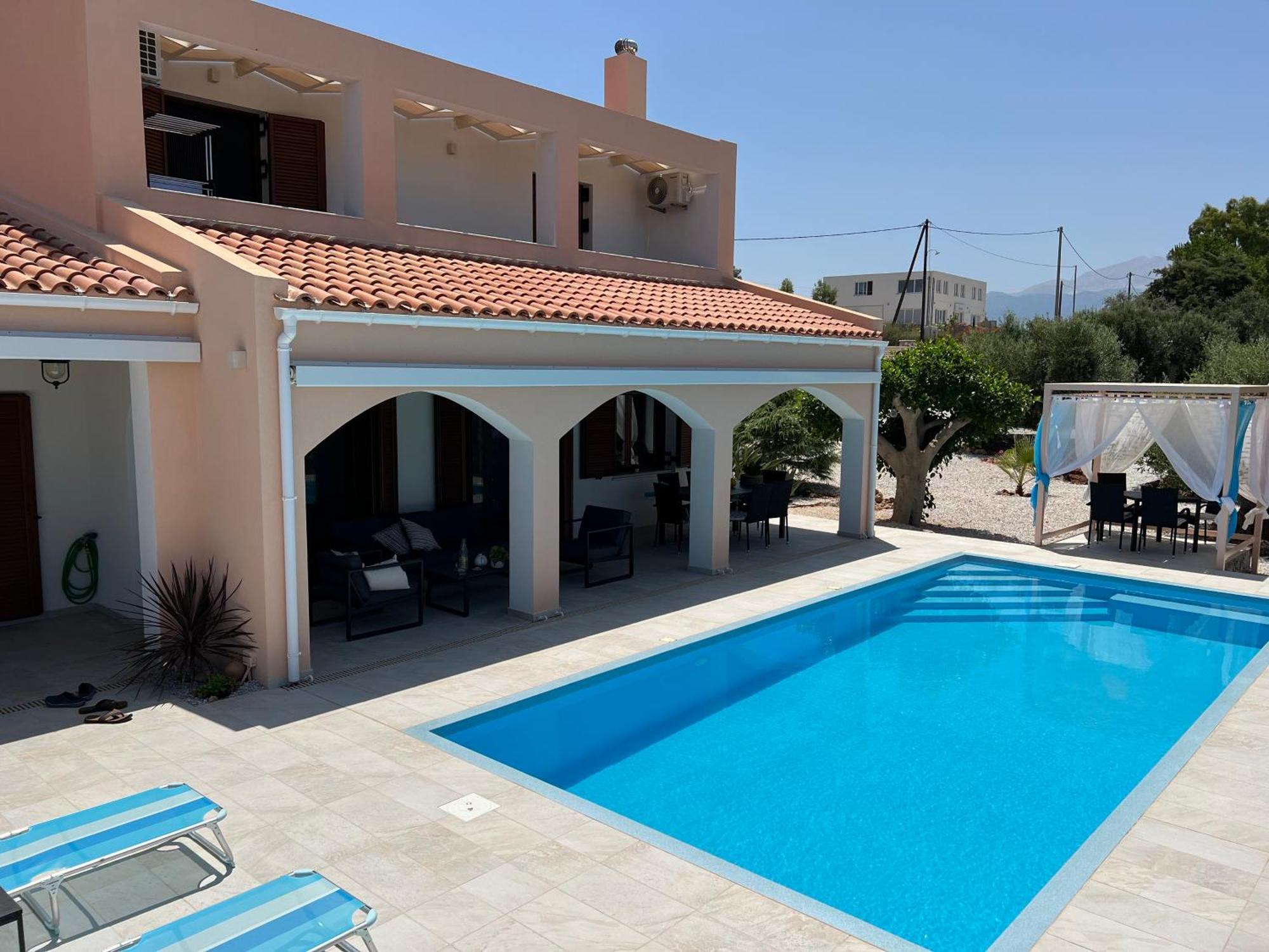 Villa Lp Kokkino Chorio Exteriör bild