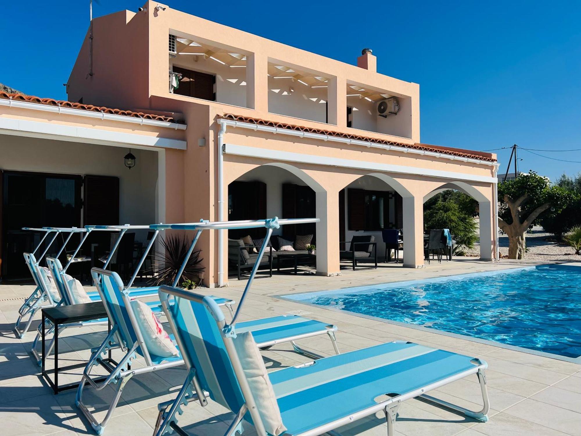 Villa Lp Kokkino Chorio Exteriör bild