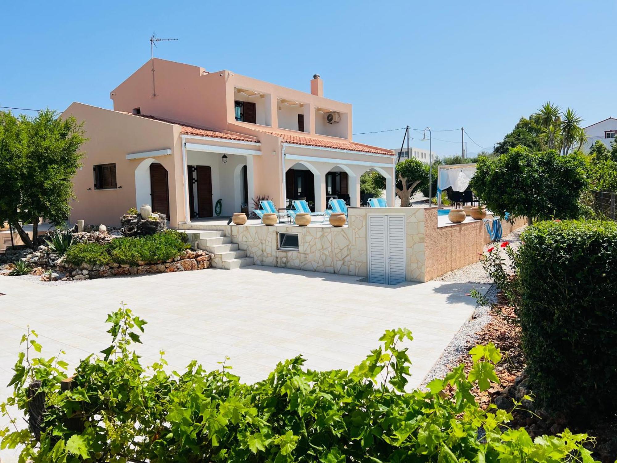 Villa Lp Kokkino Chorio Exteriör bild